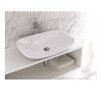 CLEAR lavabo da appoggio 66 cm