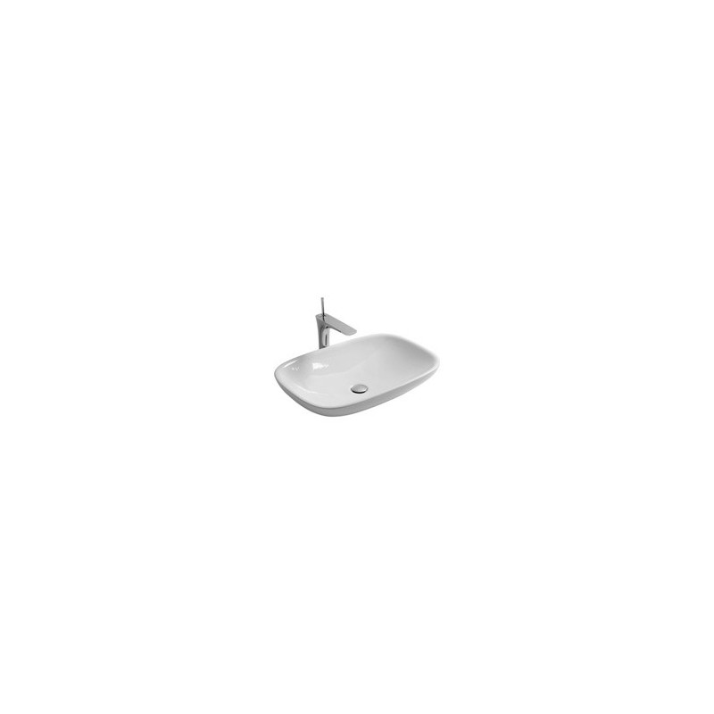 CLEAR lavabo da appoggio 66 cm