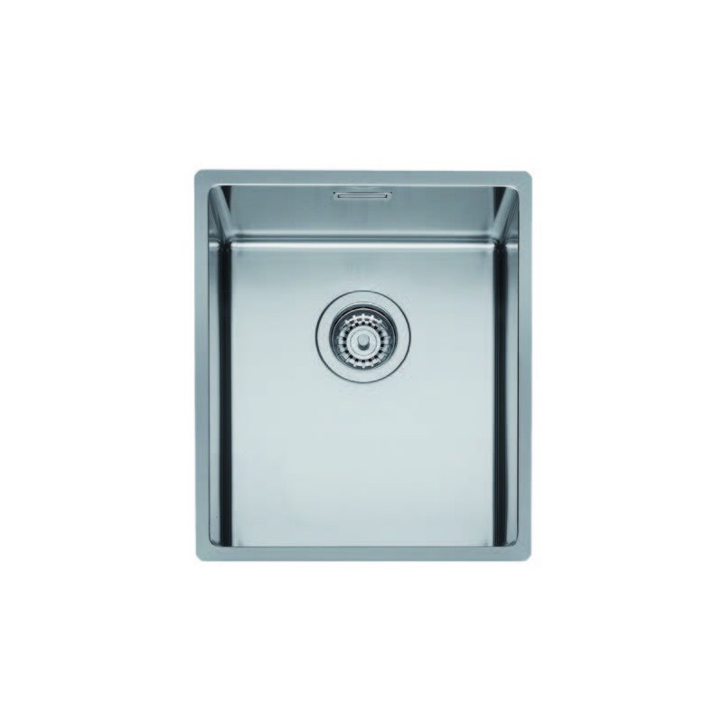 MAKI R lavello in acciaio inox a una vasca finitura satinato