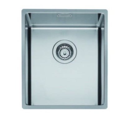 MAKI R lavello in acciaio inox a una vasca finitura satinato