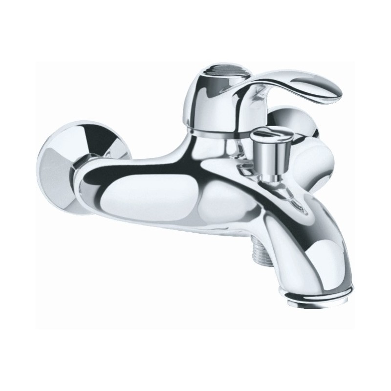 ELITE monocomando vasca senza duplex finitura cromo