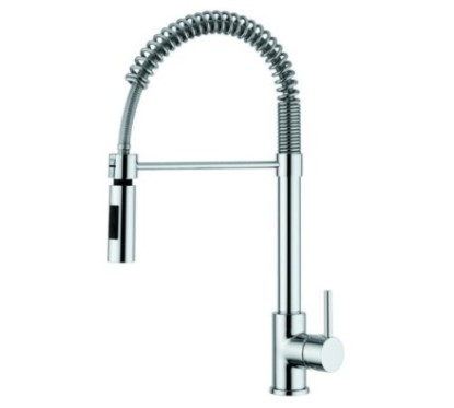 SPRINGP30 miscelatore monocomando con doccetta 2 getti finitura cromo