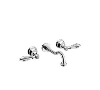 FLY BIJOUX batteria per lavabo 3 fori ad incasso finitura cromo