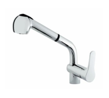 FLY monocomando lavello doccia estraibile finitura cromo