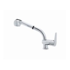 LINE monocomando lavello doccia estraibile finitura cromo