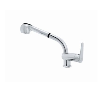 LINE monocomando lavello doccia estraibile finitura cromo