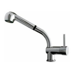 MICRON monocomando lavello doccia estraibile finitura cromo