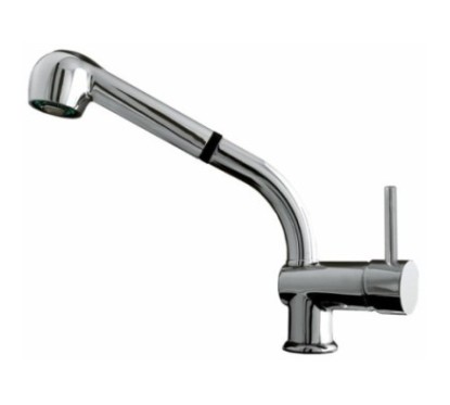 MICRON monocomando lavello doccia estraibile finitura cromo