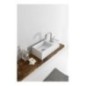 TEOREMA 2.0 Lavabo da appoggio 41 x 19 Cm