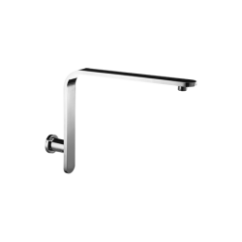 WELLNESS Braccio soffione alto in ottone finitura cromo