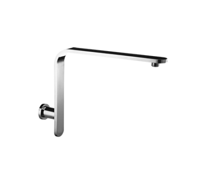 WELLNESS Braccio soffione alto in ottone finitura cromo