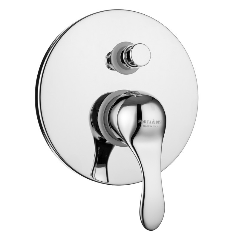 DUNA Monocomando doccia incasso con deviatore finitura bronzato