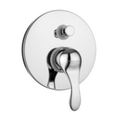 DUNA Monocomando doccia incasso con deviatore finitura ramato