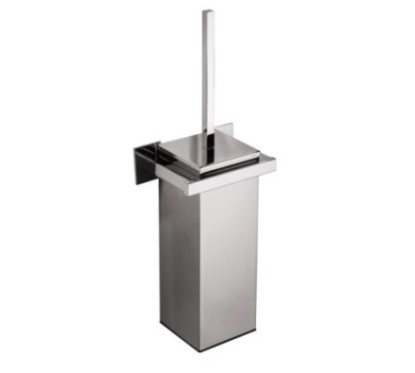 DIVA porta scopino a parete cromo