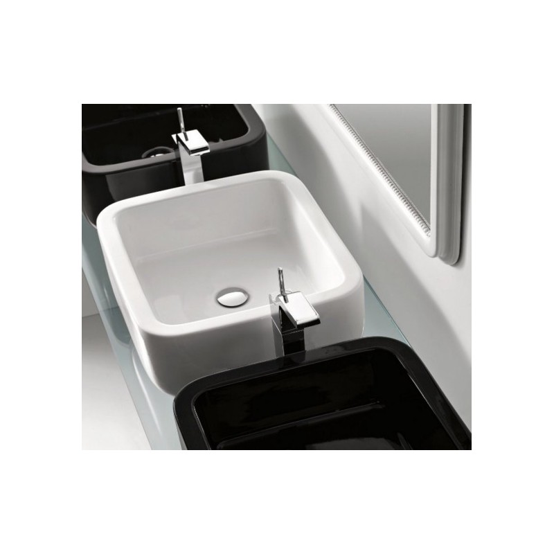 SOHO lavabo d'appoggio rettangolare 450x500 mm.