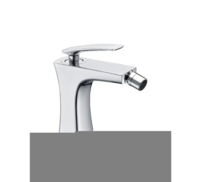 JULIA miscelatore bidet con scarico finitura cromo