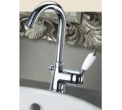 PARENTESI miscelatore monocomando lavabo finitura vecchio rame