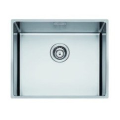 MAKI ST-R lavello in acciaio inox a una vasca finitura satinato