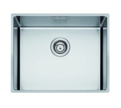 MAKI ST-R lavello in acciaio inox a una vasca finitura satinato