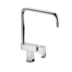 DUCK Monocomando per lavello finitura cromo