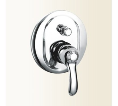 SYRIA miscelatore monocomando doccia incasso con deviatore finitura cromo