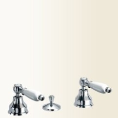 LOTUS Batteria per bidet finitura cromo