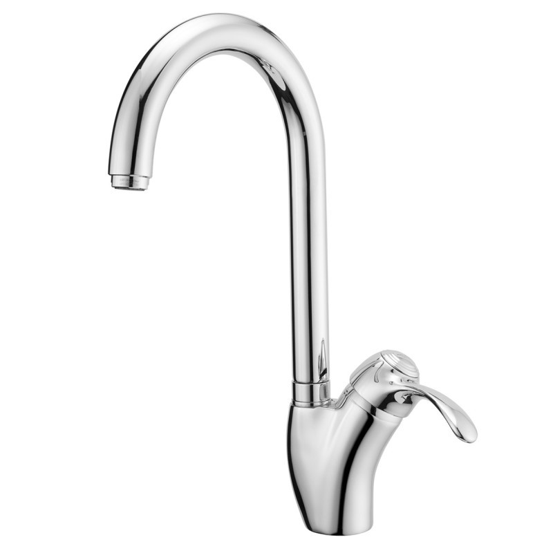 ROYAL Monocomando lavello canna alta finitura bronzato