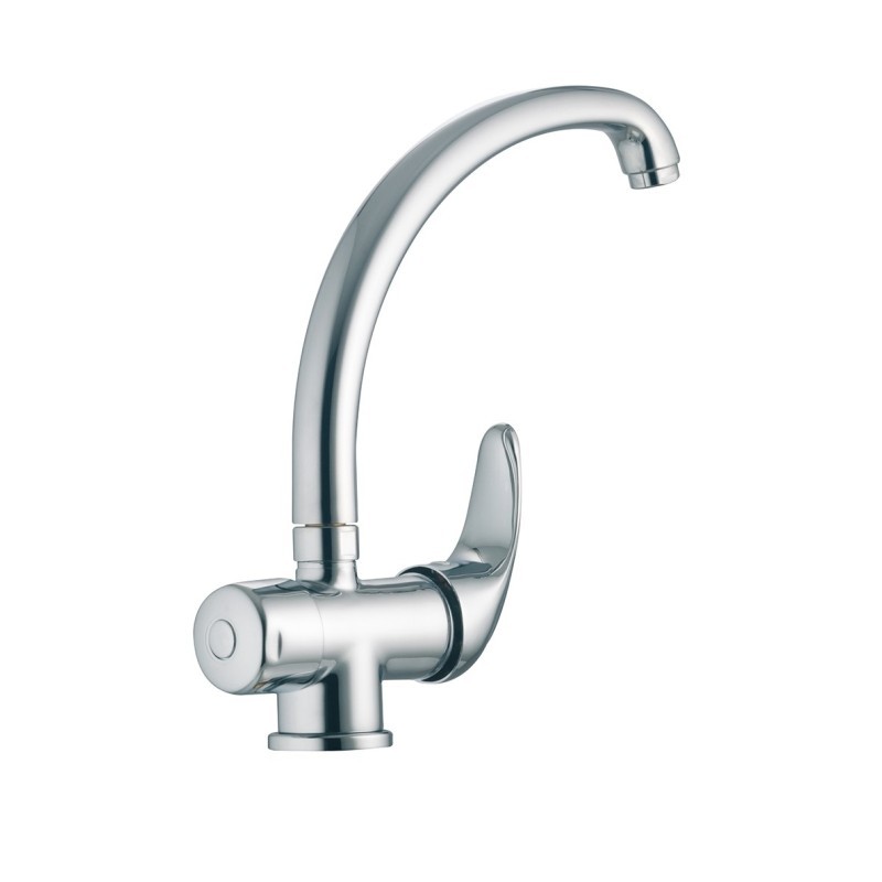 KITCHEN PROGRAM Monocomando lavello a tre vie con acqua potabile separata finitura cromo