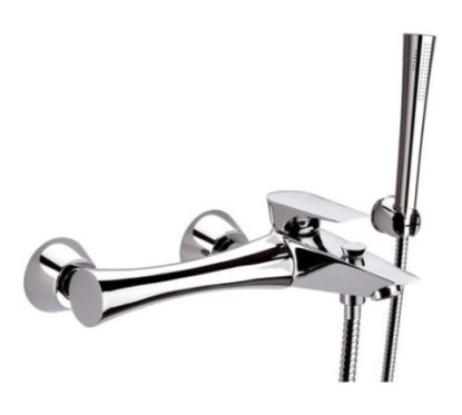 DIVA monocomando vasca esterno con kit doccia e flex 120 cm finitura cromo