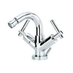 ROAMING MONOLEVA rubinetto monoforo bidet con scarico 1" 1/4 finitura cromo