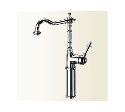 NEW VINTAGE miscelatore per lavabo con canna alta finitura vecchio bronzo