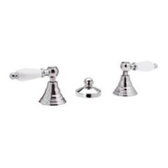 RETRO' Combinazione bidet con scarico finitura cromo