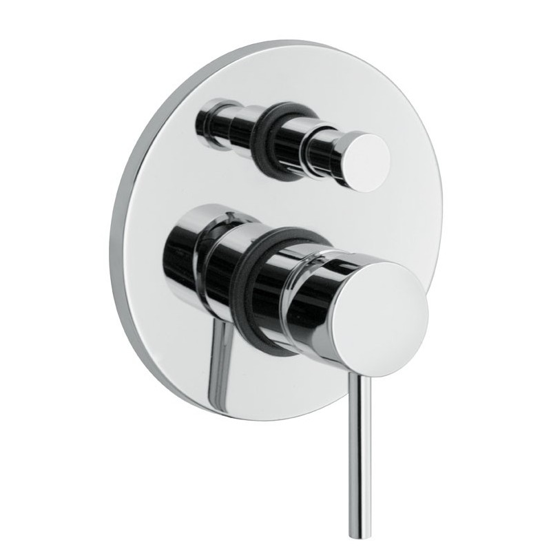 WAL miscelatore monocomando doccia incasso con deviatore