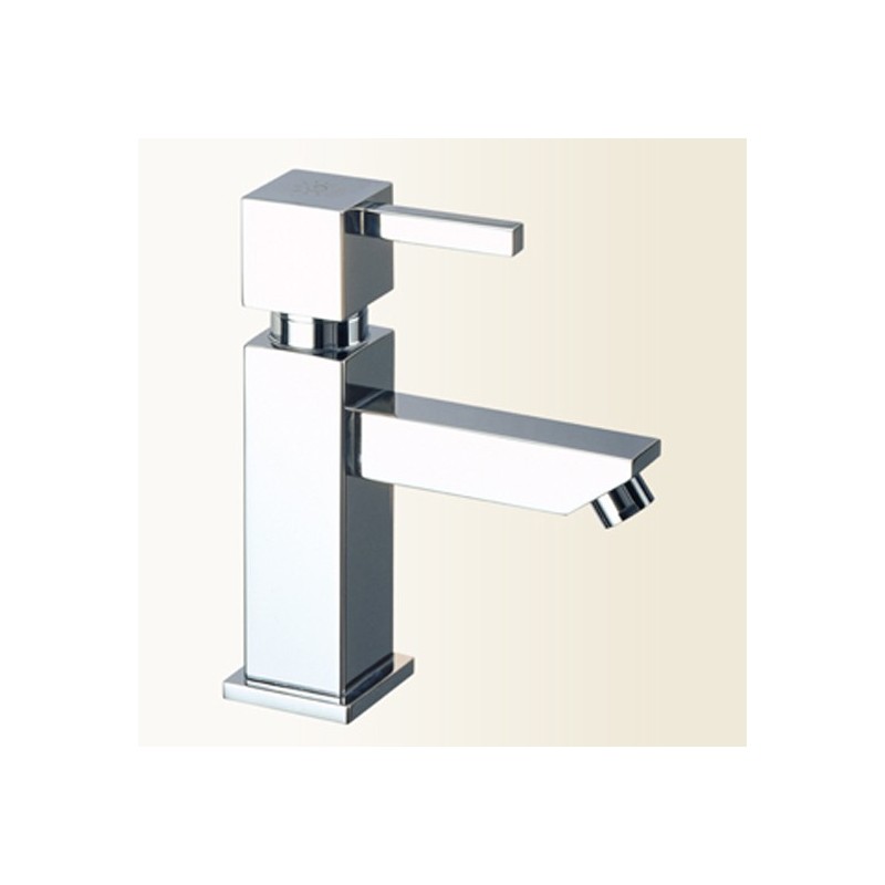 SOFT miscelatore monocomando lavabo con scarico automatico finitura cromo