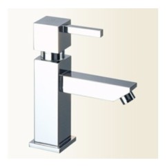 SOFT miscelatore monocomando lavabo senza scarico finitura cromo