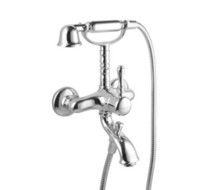 DALI' Monocomando vasca esterno con kit doccia finitura cromo