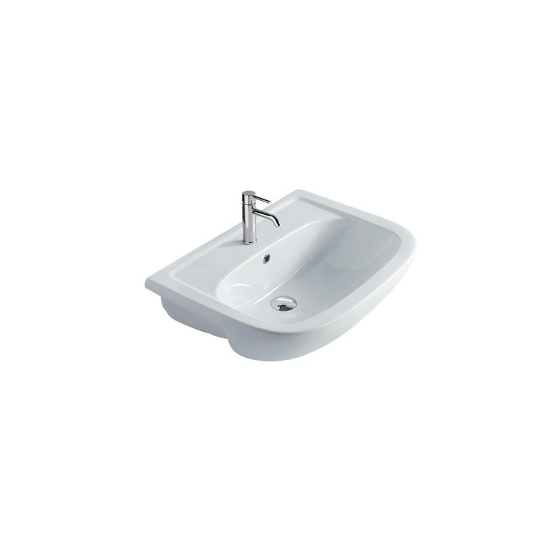 NEMI lavabo cm 64 semincasso
