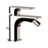 TIARA monocomando bidet con scarico finitura cromo