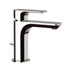 TIARA monocomando lavabo con scarico finitura cromo