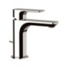 TIARA monocomando lavabo con scarico finitura cromo