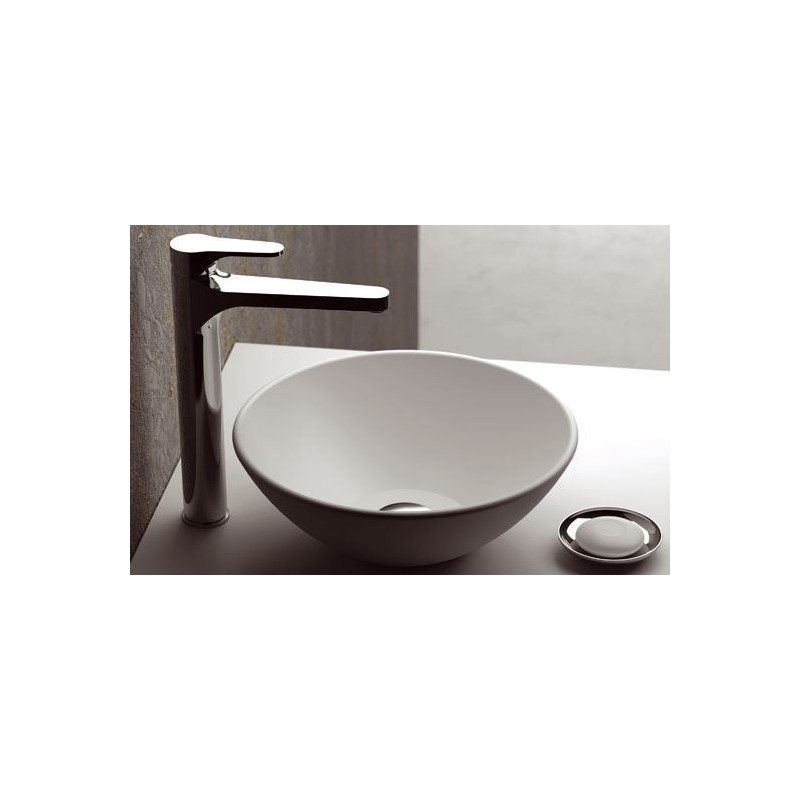 OMEGA monocomando lavabo alto XL finitura cromo