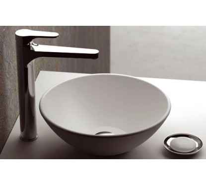OMEGA monocomando lavabo alto XL finitura cromo