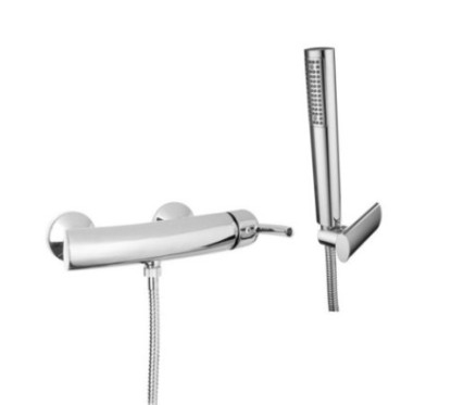 GO Monocomando doccia esterno con kit doccia finitura cromo