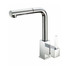 ALEXANDER monocomando per lavello con doccia estraibile finitura cromo