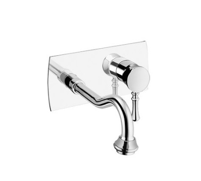 BETTY Miscelatore per lavabo ad incasso non ispezionabile finitura vecchio rame