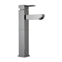 QUADRA rubinetto monocomando lavabo prolungato con scarico 1" 1/4 finitura cromo