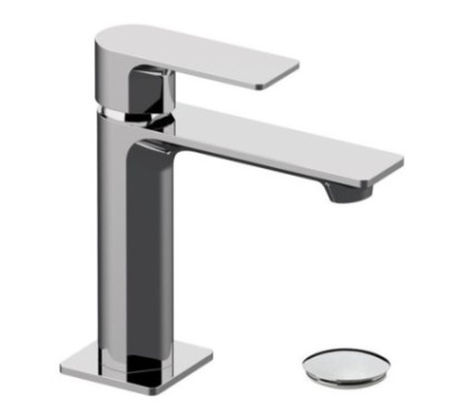 Ambition monocomando lavabo con scarico finitura cromo
