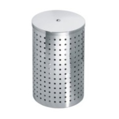 FANTASIA cesto portabiancheria in acciaio inox diam.35 h.58