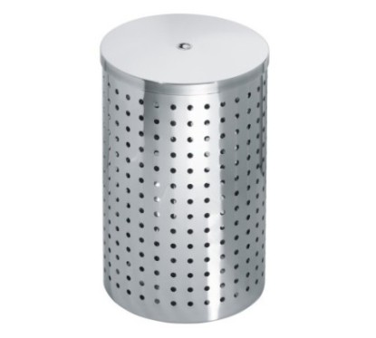 FANTASIA cesto portabiancheria in acciaio inox diam.35 h.58