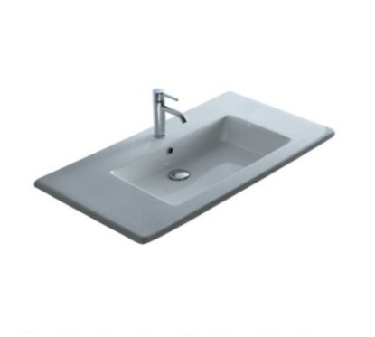 PLUS DESIGN lavabo incasso soprapiano cm 106.